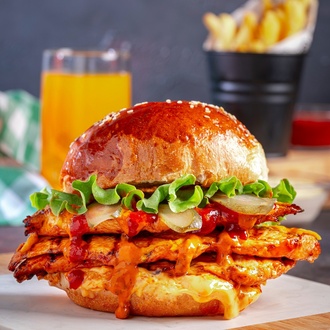Margarita Chicken Burger görseli