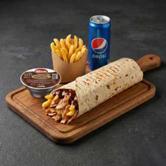 Barbekü Soslu Pepsi Menü görseli
