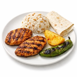 Mangalda Tavuk & Pirinç Pilavı görseli
