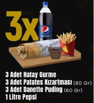 Doyuran Menü 3'Lü görseli