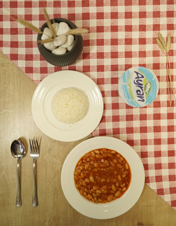 Kuru Fasulye Pilav Ayran Menü görseli
