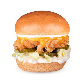 Just Cheddar Tavuk Burger görseli