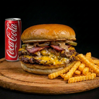 Smokey Burger Menu görseli