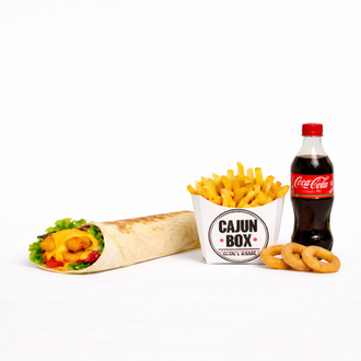 Cheddarlı Cajun Wrap Menü görseli
