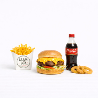 Cheddarlı Köfte Burger Menü görseli