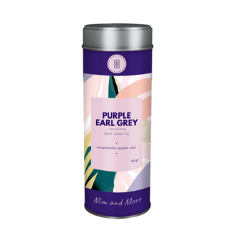 Purple Earl Grey Tea (50 G) görseli