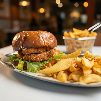Narenciye Tavuk Burger görseli