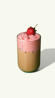 Strawberry Latte görseli