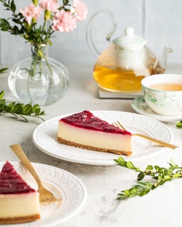 Frambuazlı Cheescake görseli