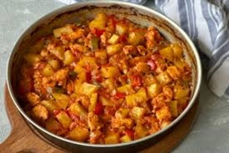 Fırın Tavuk Tava (Pataresli) görseli