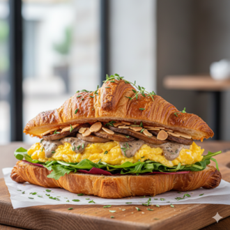 Truffle & Musroom Tartine görseli