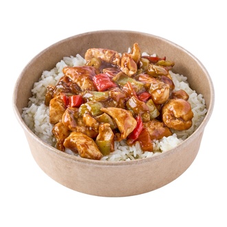 Teriyaki Soslu Tavuklu Pilav görseli