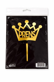 Prens Yazılı Pasta Süsü görseli