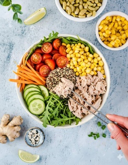 Arj Ton Balıklı Salata görseli