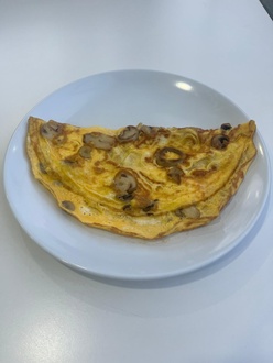 Mantarlı Omlet görseli