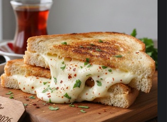 Beyaz Peynirli Tost görseli