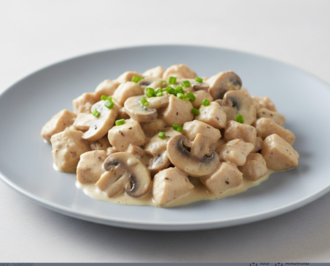 Kremalı Mantarlı Tavuk görseli