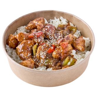 Teriyaki Soslu Tavuklu Pilav görseli