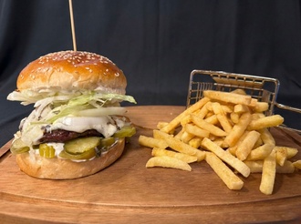 Mozarella Burger görseli