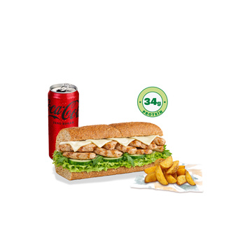 Teriyaki Tavuk & Peynir Sandviç (15 Cm.) Menü görseli