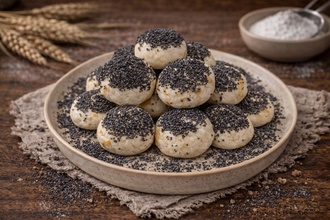 Haşhaşlı Tuzlu Kurabiye (500 Gr.) görseli