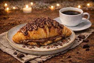 Tatlı Fındık Kremalı Kruvasan görseli