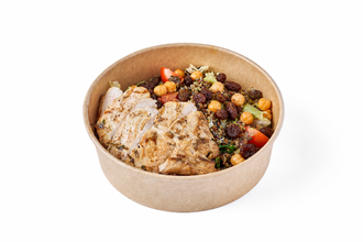 Tavuklu Kuru Üzümlü Tahıllı Bowl görseli