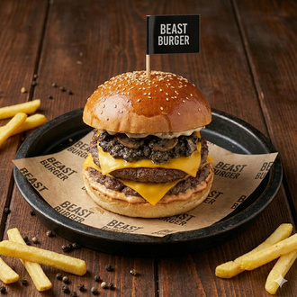 Double Truffle Gourmet Burger görseli