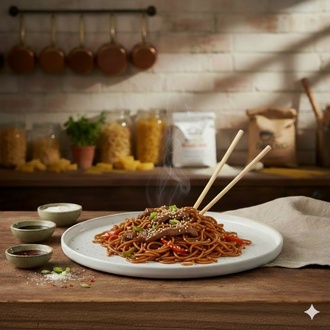 Etli Noodle görseli