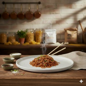 Sebzeli Noodle görseli
