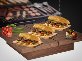 3'Lü Köfte Ekmek ( 3 Adet 7 Köfteli) görseli