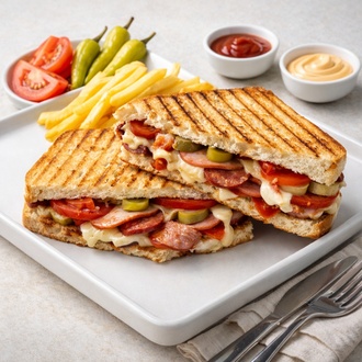 Karışık Ayvalık Tostu Menü görseli