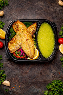 Uskumru Fileto (2 Adet ) & Çorba & Salata görseli