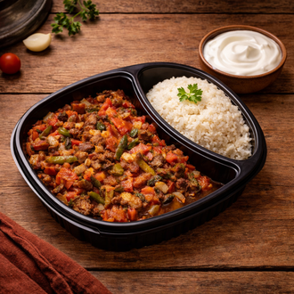 Antep Tava (Kuşbaşı Etli) & Pilav & Yoğurt görseli