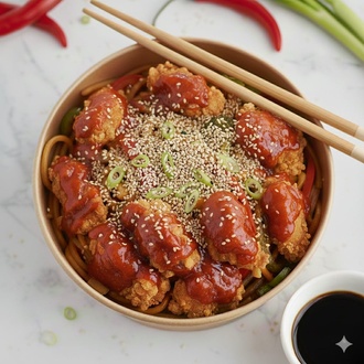 Spicy General Tavuklu Noodle görseli