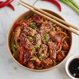 Sweet Chili Tavuklu Noodle görseli