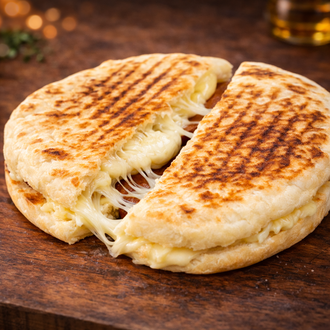 Bazlama Tost Kaşarlı görseli