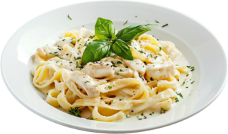 Fettuccine Alfredo + Coca Cola (330 Ml.) görseli