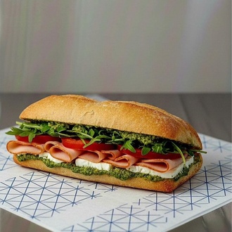 Hindi Füme Pesto Sandviç görseli