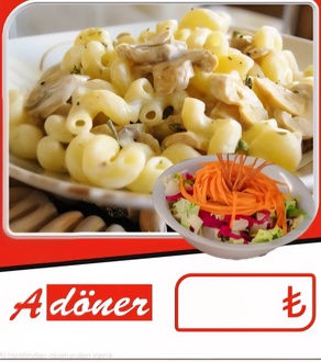 Kremalı Mantarlı Penne görseli
