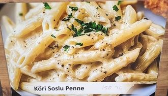 Köri Soslu Penne görseli