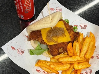 Çıtır Tavuk Bun Menü görseli