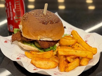 Çıtır Tavuk Burger Menü görseli