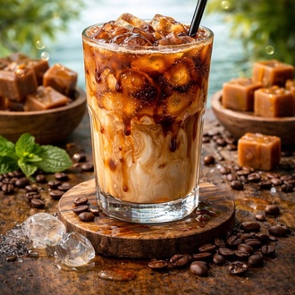 Iced Caramel Latte görseli