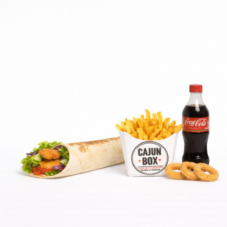 Cajun Wrap Menü görseli
