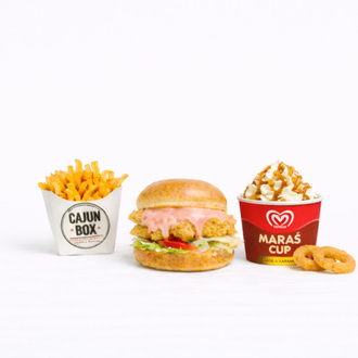 Algida Cajun Burger Menü görseli