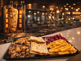 Pilav Üstü Döner Porsiyon (1 Kişilik) görseli