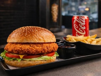 Chicken Burger Menü görseli