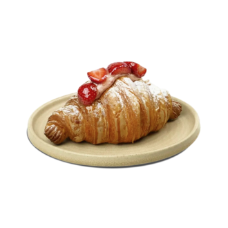 Çilekli Kruvasan görseli