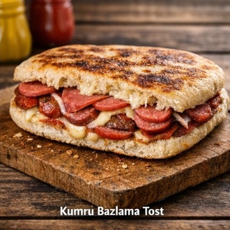 Kumru Tost (Bazlama Ekmeğinde) görseli